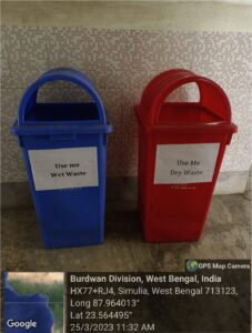 Dry and Wet Waste Dustbin